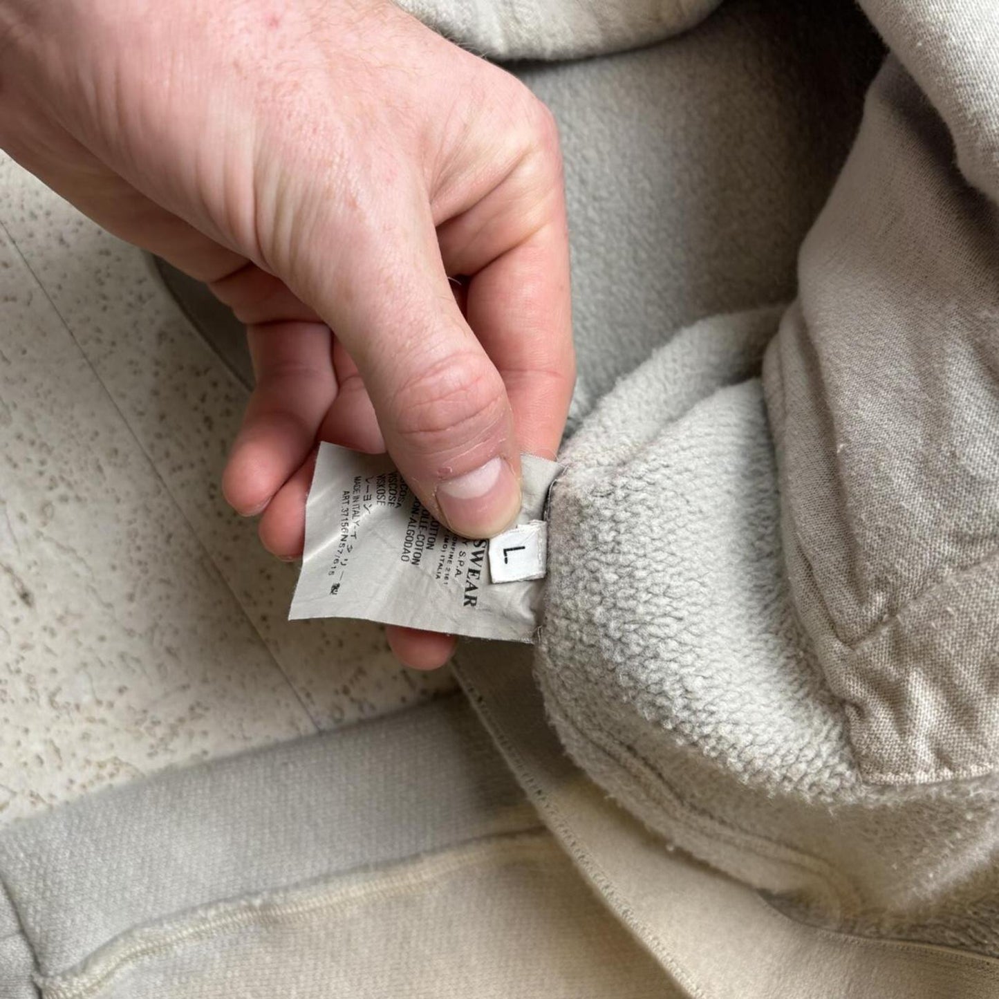 00’s Stone Island Zip Jumper (L)