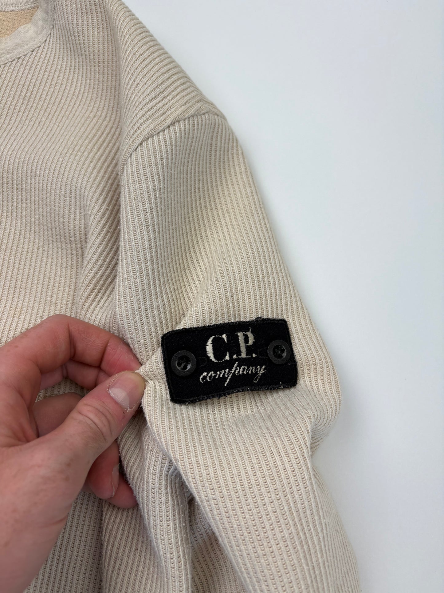 Vintage CP Company Ribbed Jumper (S)