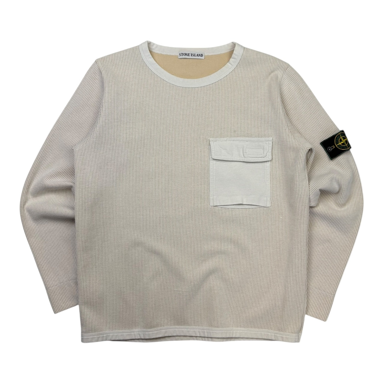 Vintage Stone Island Ribbed Jumper (M)