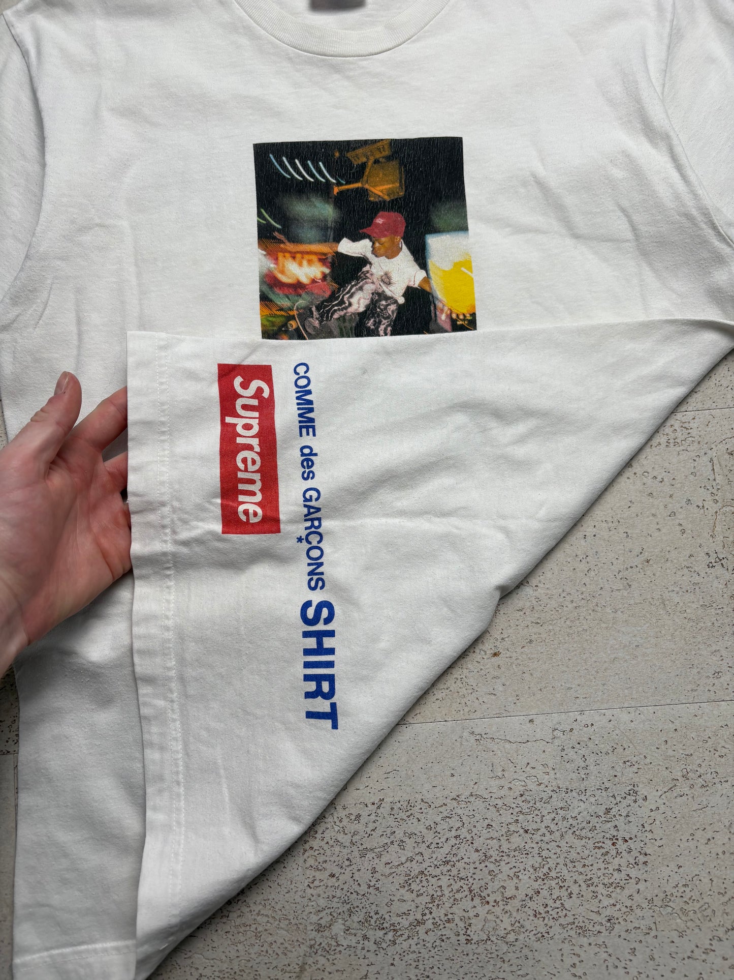 Supreme x Comme Des Garçons T-Shirt (L)