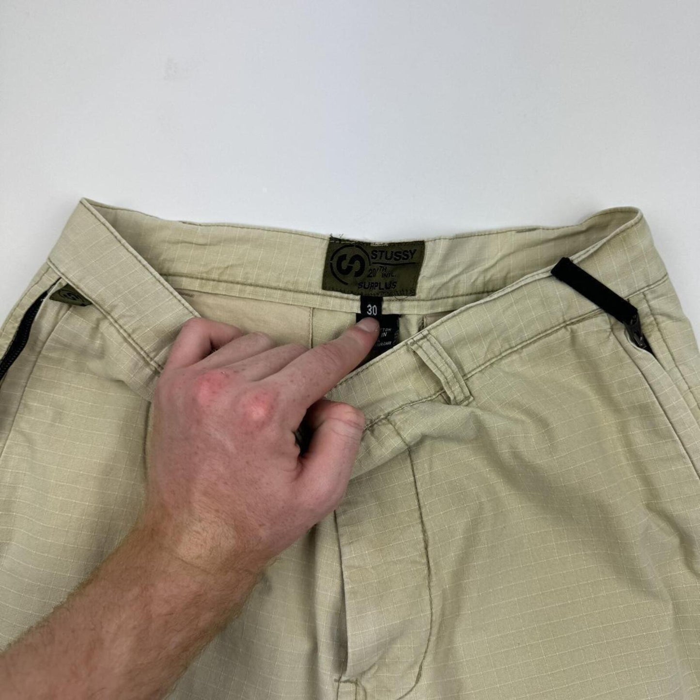 Vintage Stussy Cargo Shorts (30”)