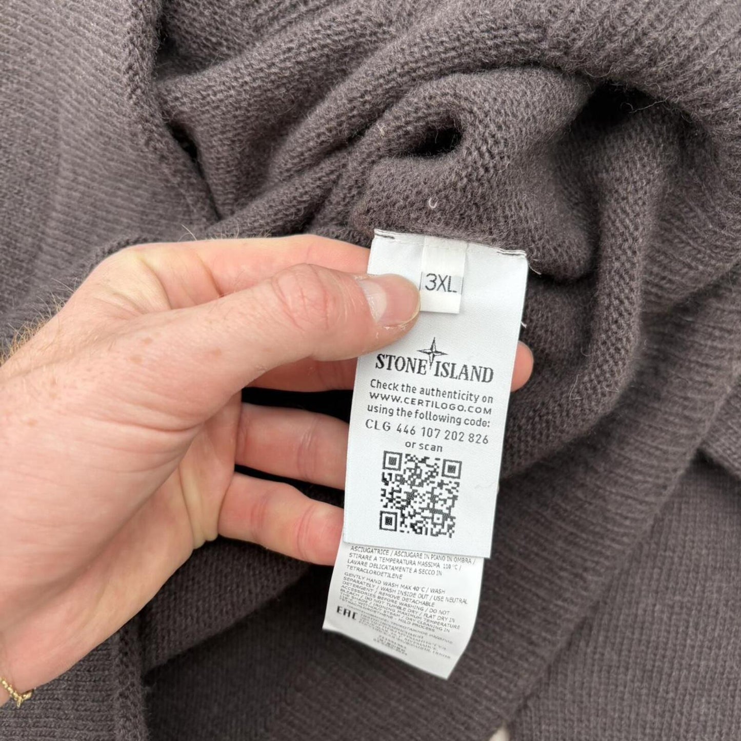 Stone Island Knit Jumper (3XL)