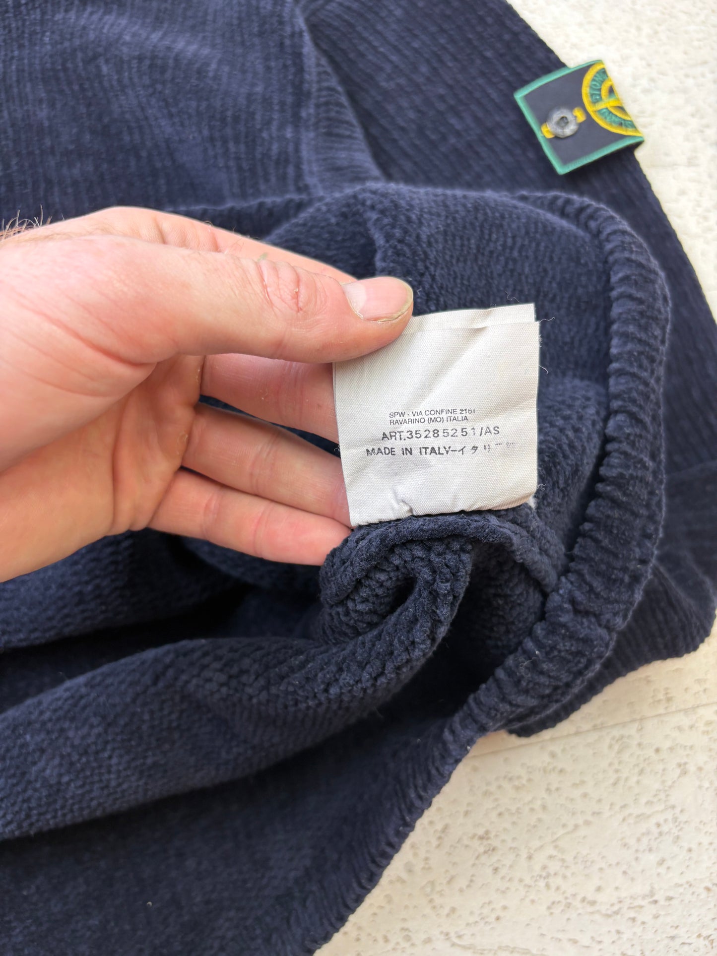 1990’s Stone Island Chenille Knit (XL)