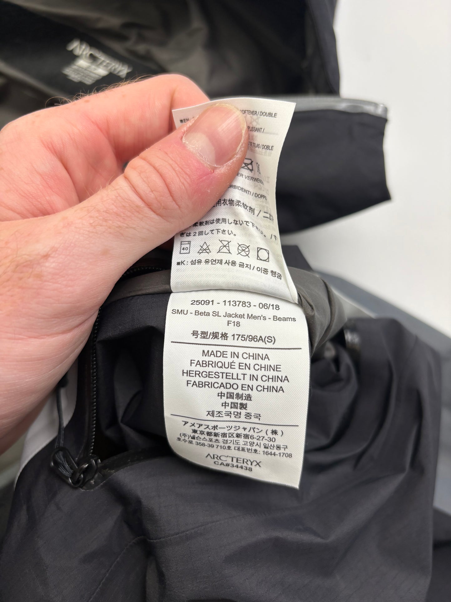 Arc’teryx x Beams Beta SL (S)