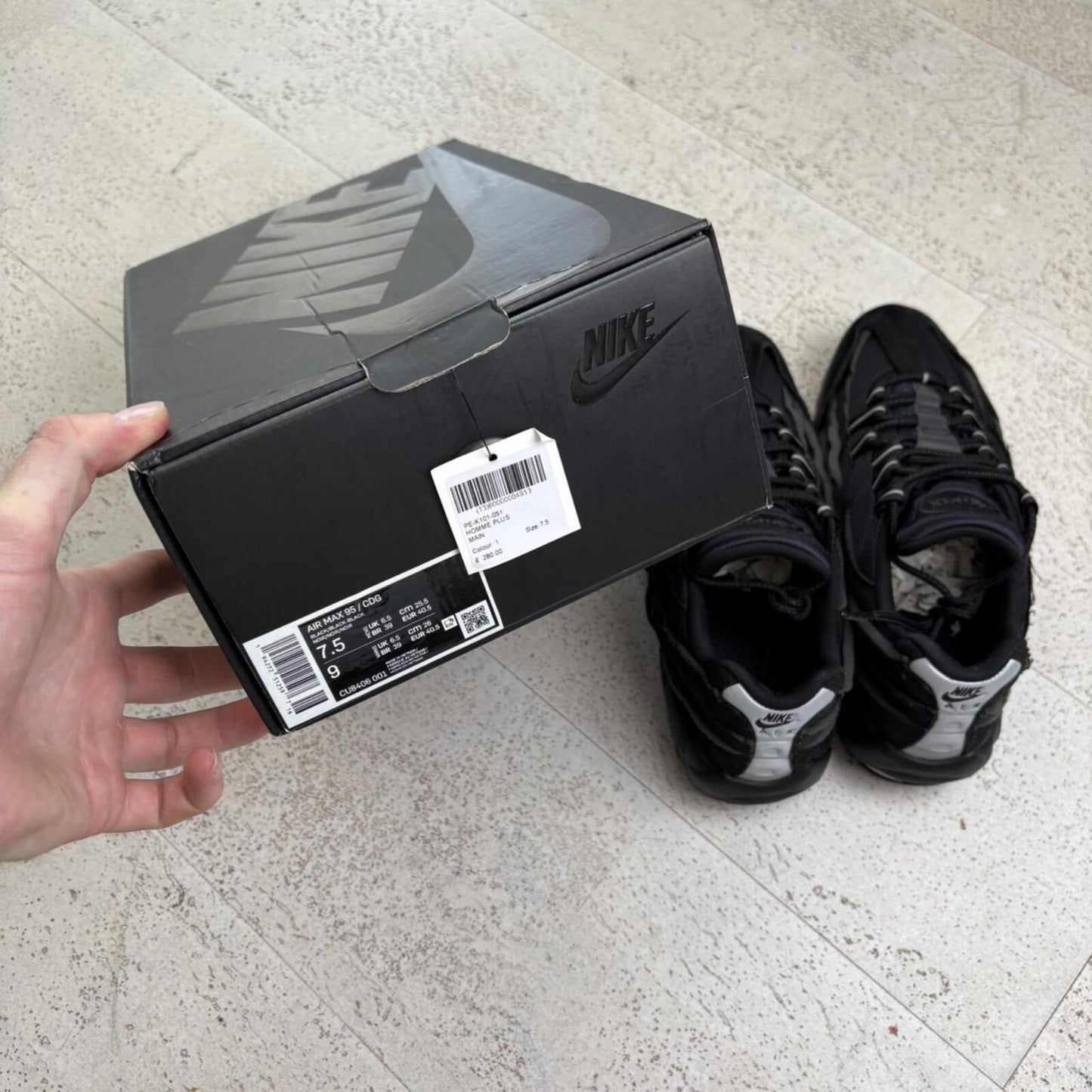Nike x CDG Air Max 95 (UK6.5