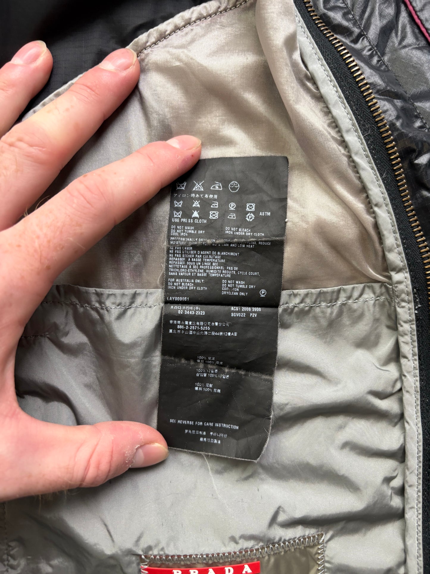Prada Sport Panelled Jacket (M)