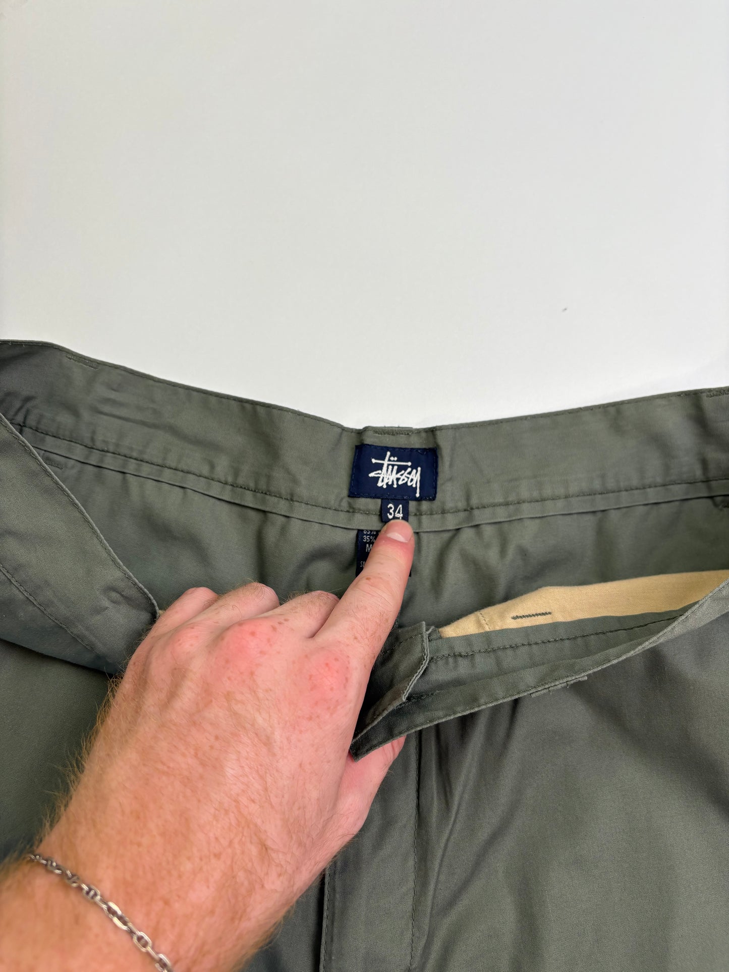 Vintage Stussy Cargo Shorts (34”)