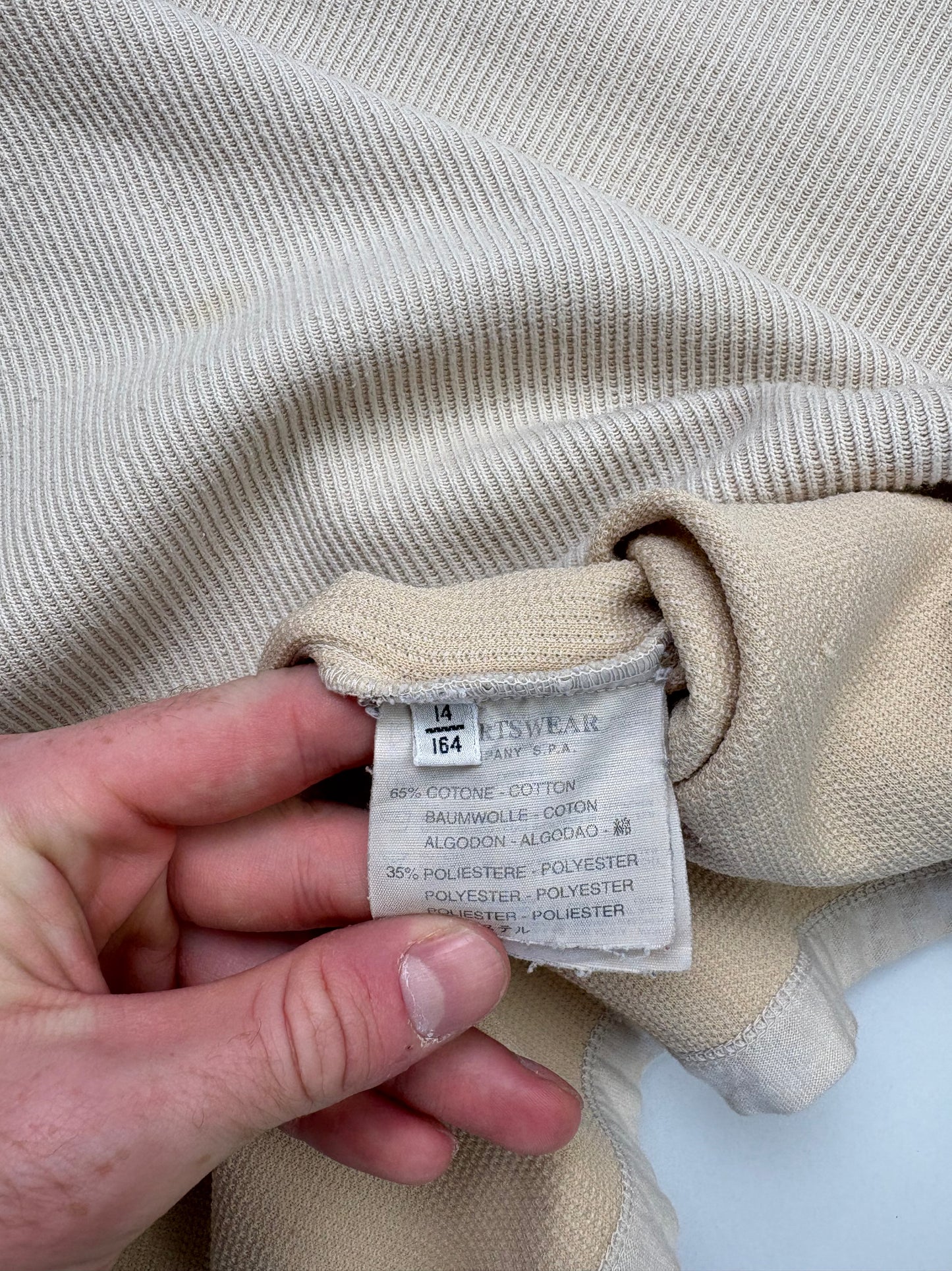 Vintage CP Company Ribbed Jumper (S)