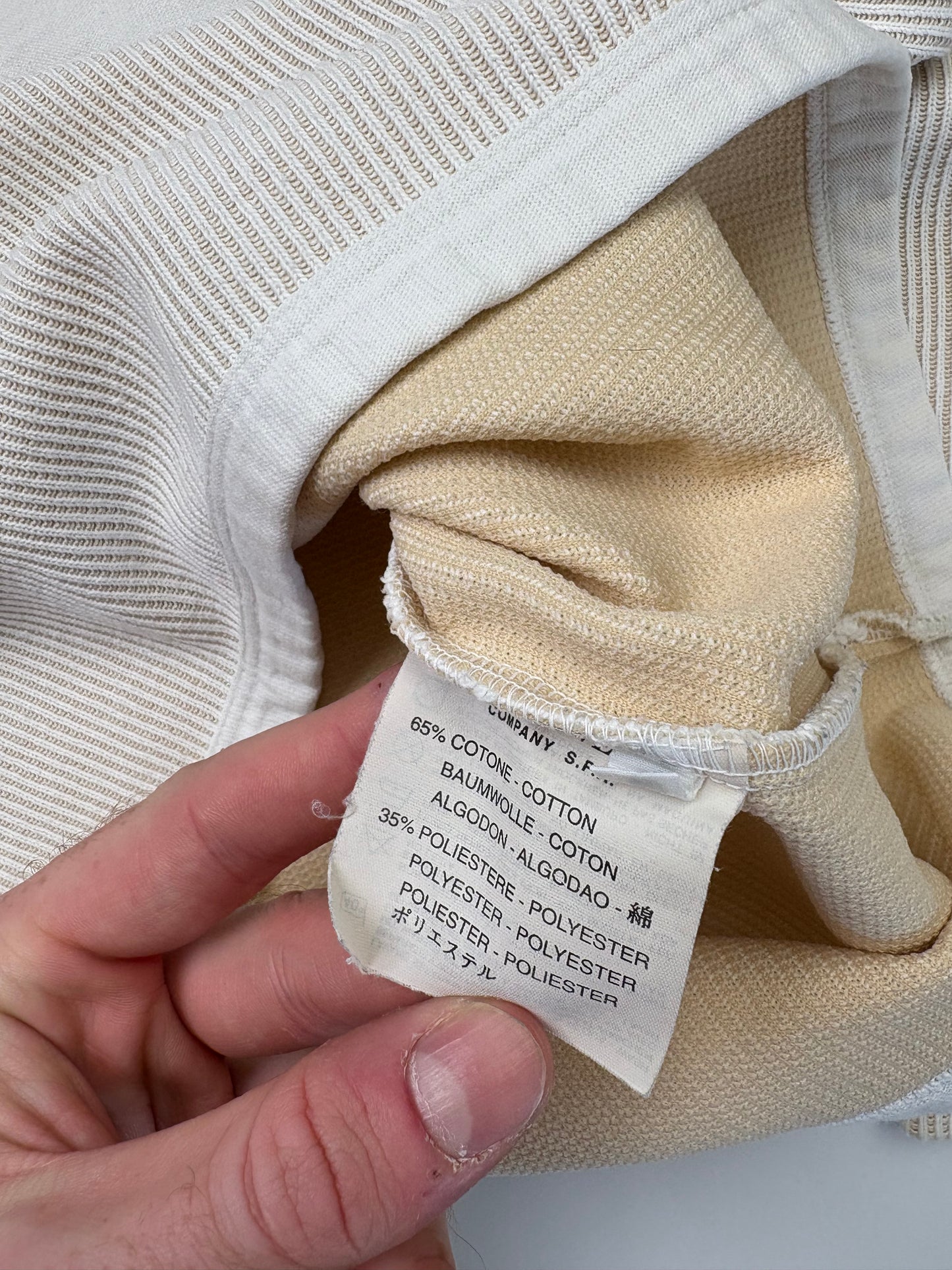 Vintage Stone Island Ribbed Jumper (M)