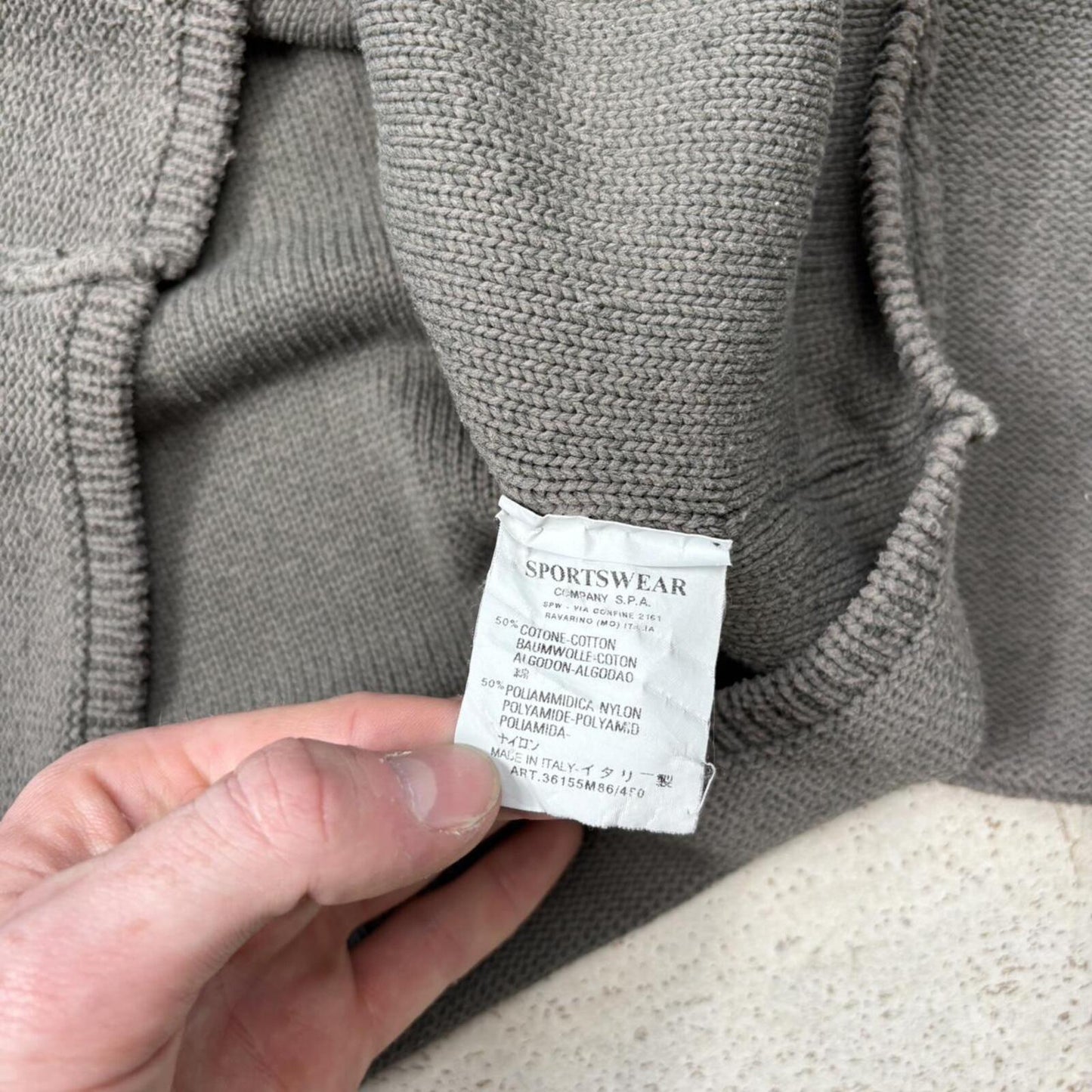 00’s Stone Island Knit Jumper (M)