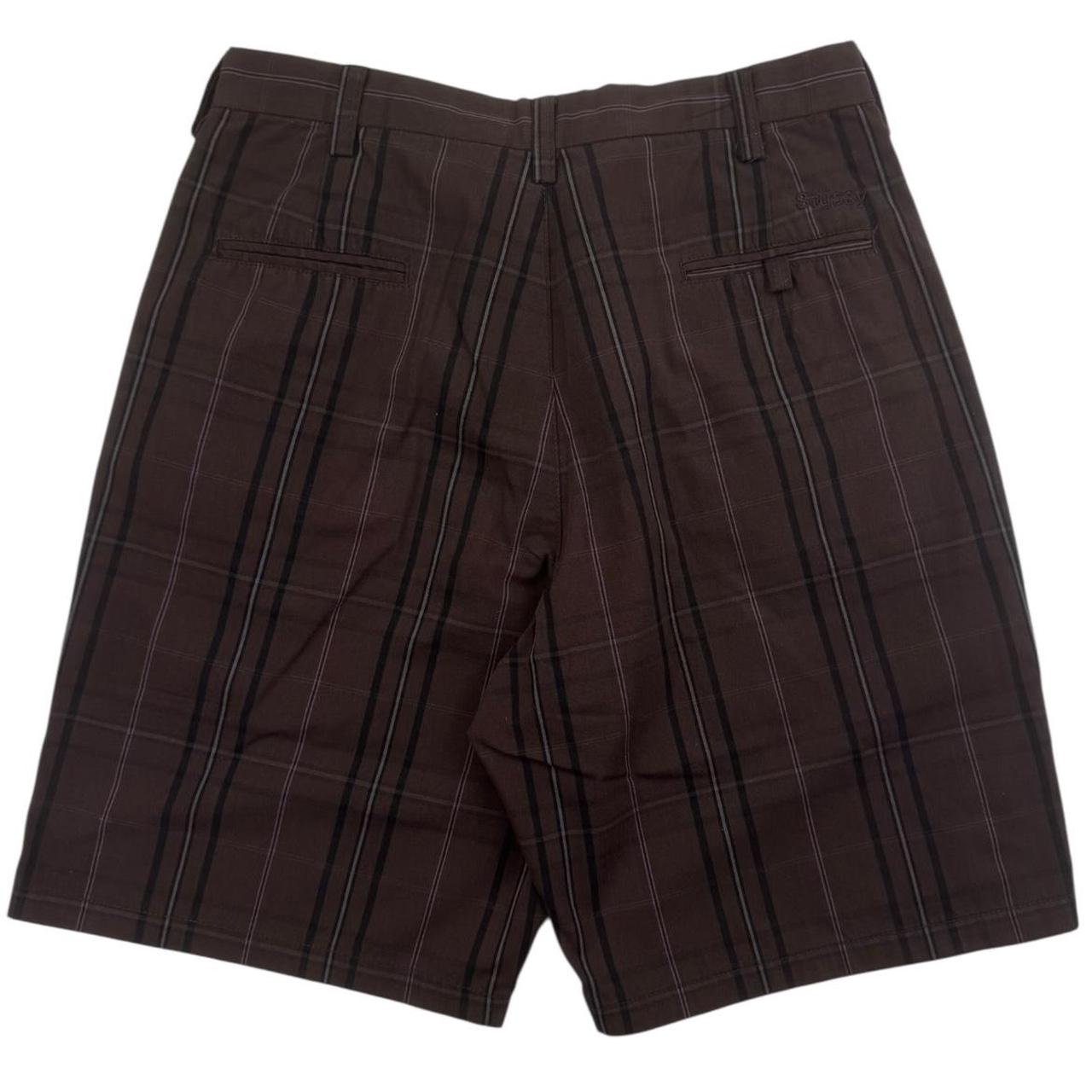 Vintage Stussy Plaid Shorts (32")