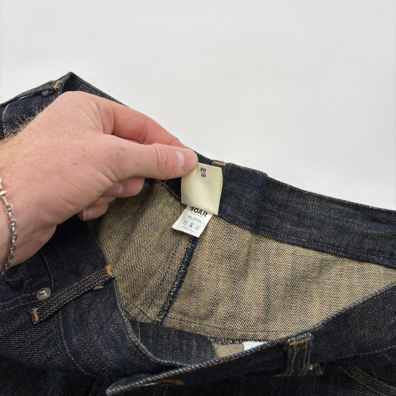 Soar Plaid Denim Jeans (36")