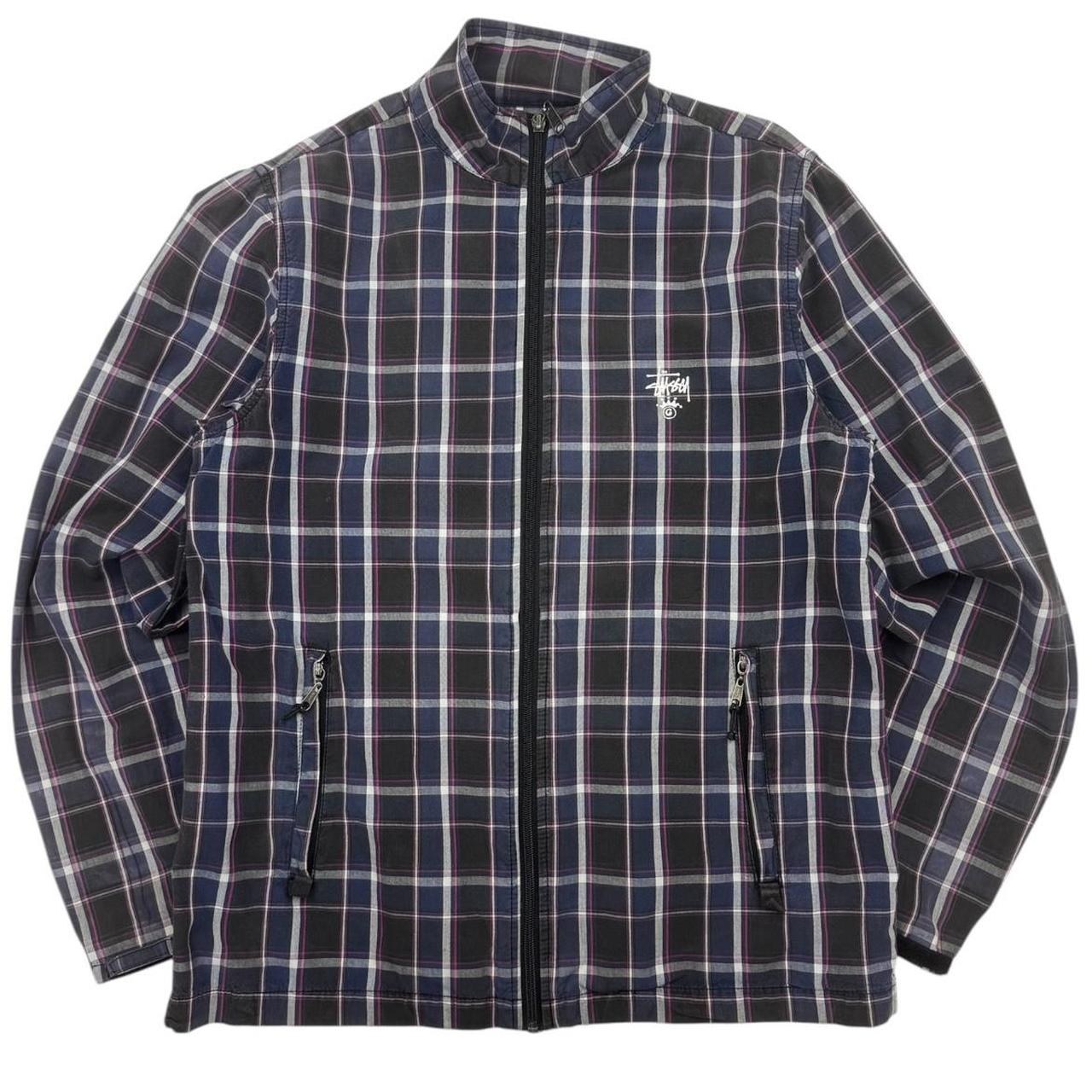 Vintage Stussy Plaid Jacket (M)