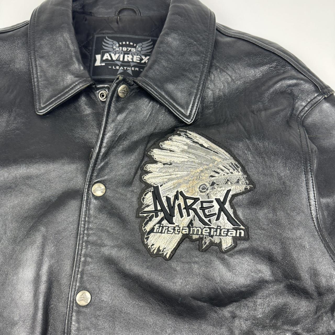Avirex Leather Jacket (XL)