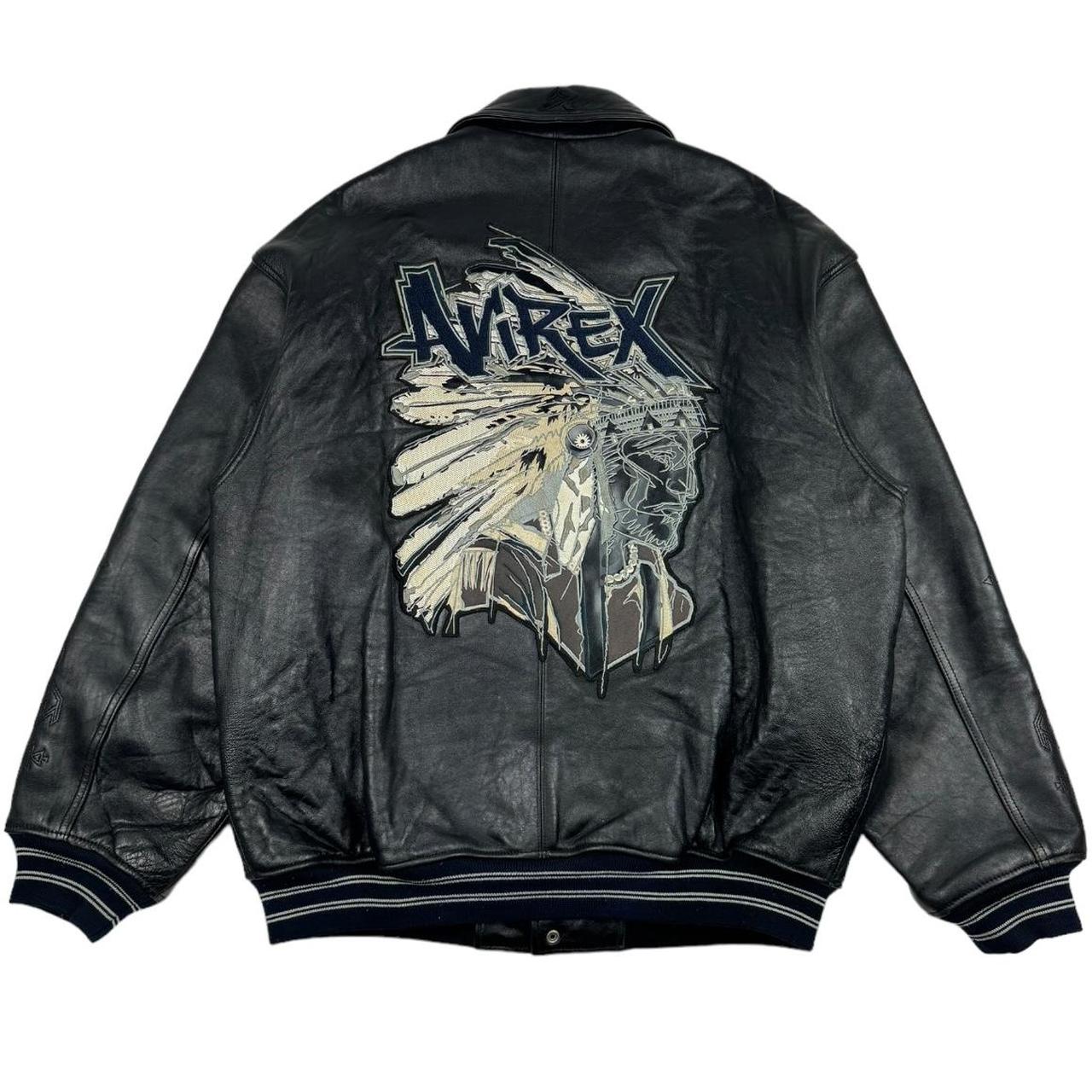 Avirex Leather Jacket (XL)
