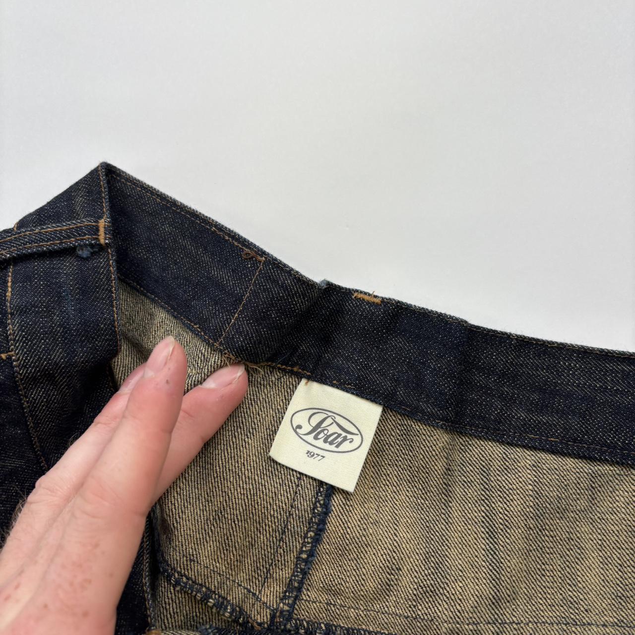 Soar Plaid Denim Jeans (36")