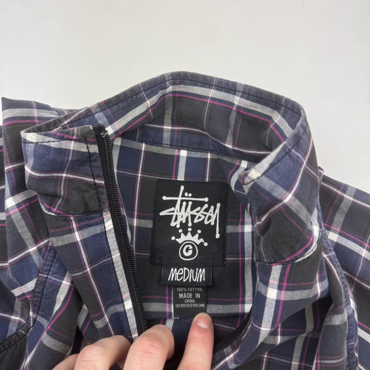 Vintage Stussy Plaid Jacket (M)