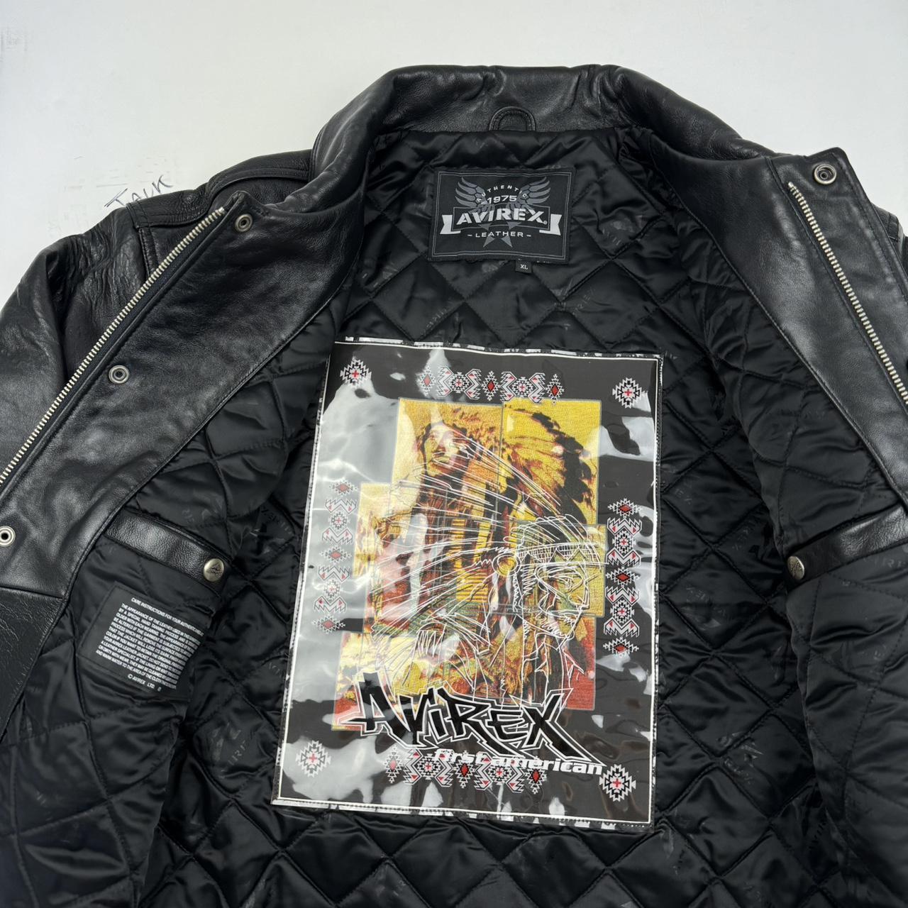 Avirex Leather Jacket (XL)