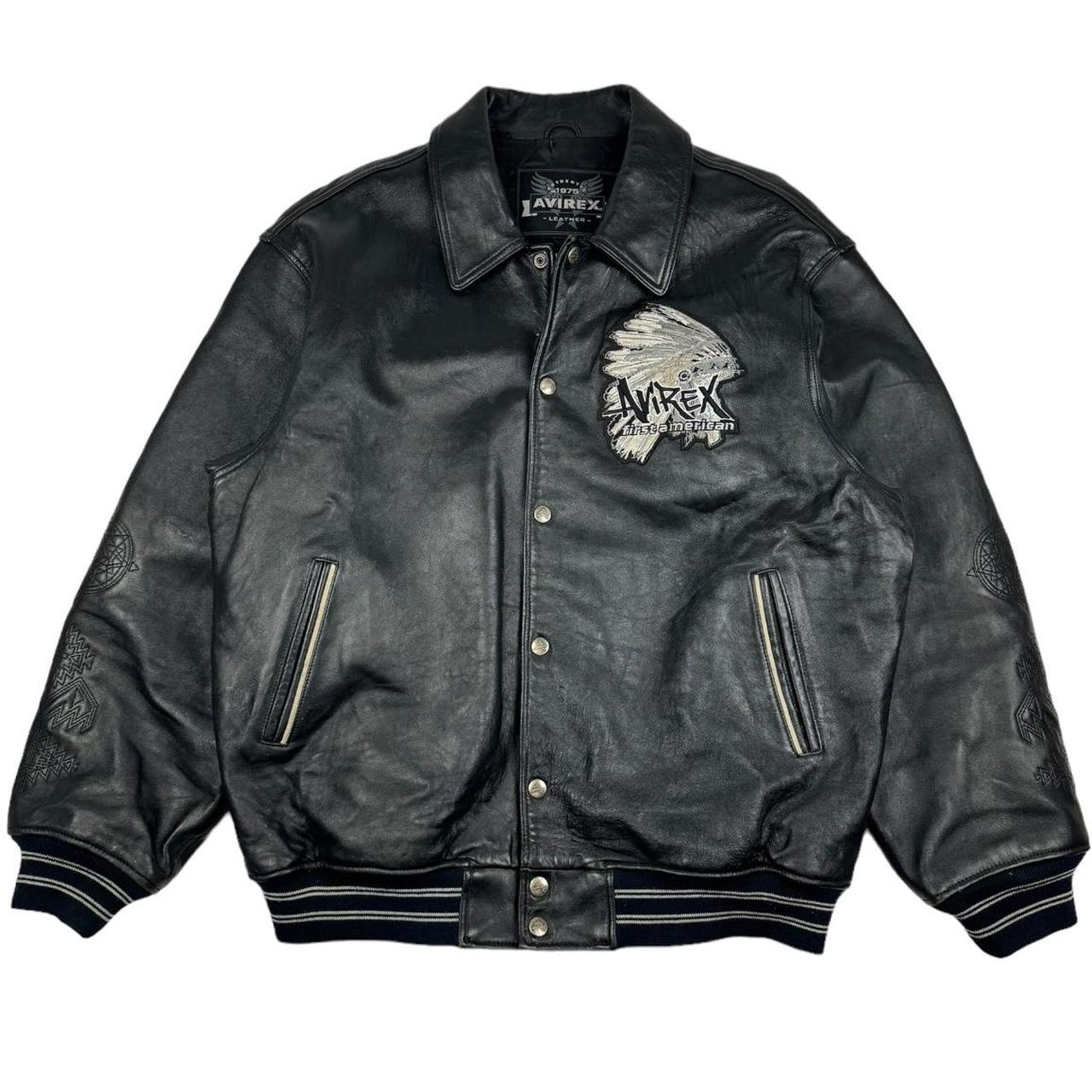 Avirex Leather Jacket (XL)