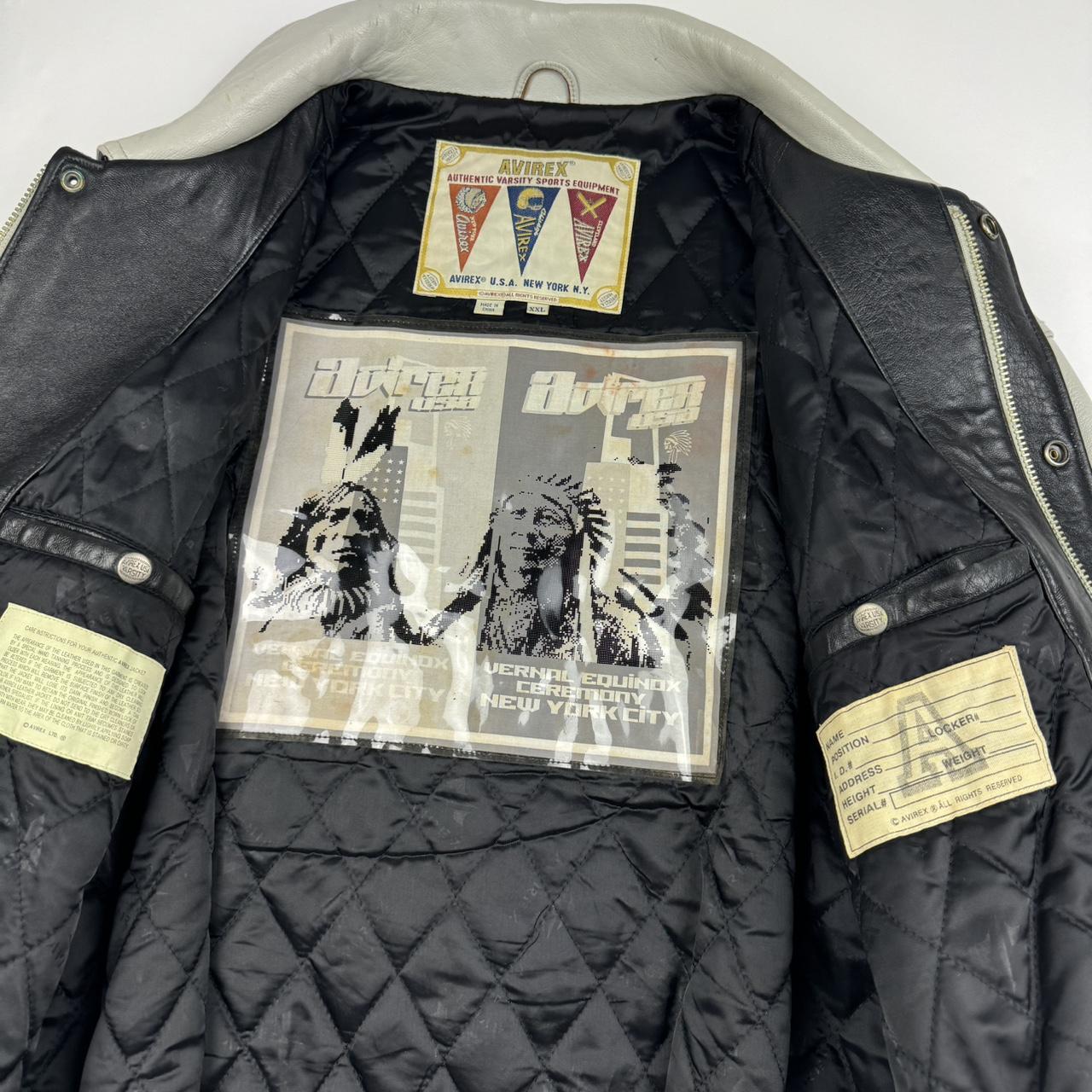 Avirex Leather Jacket (XL)