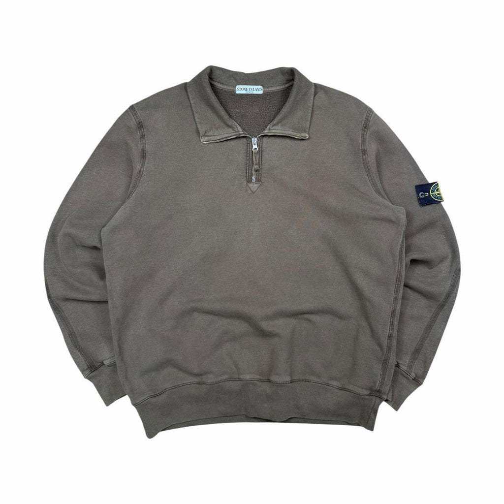 00’s Stone Island Quarter Zip Jumper (L)