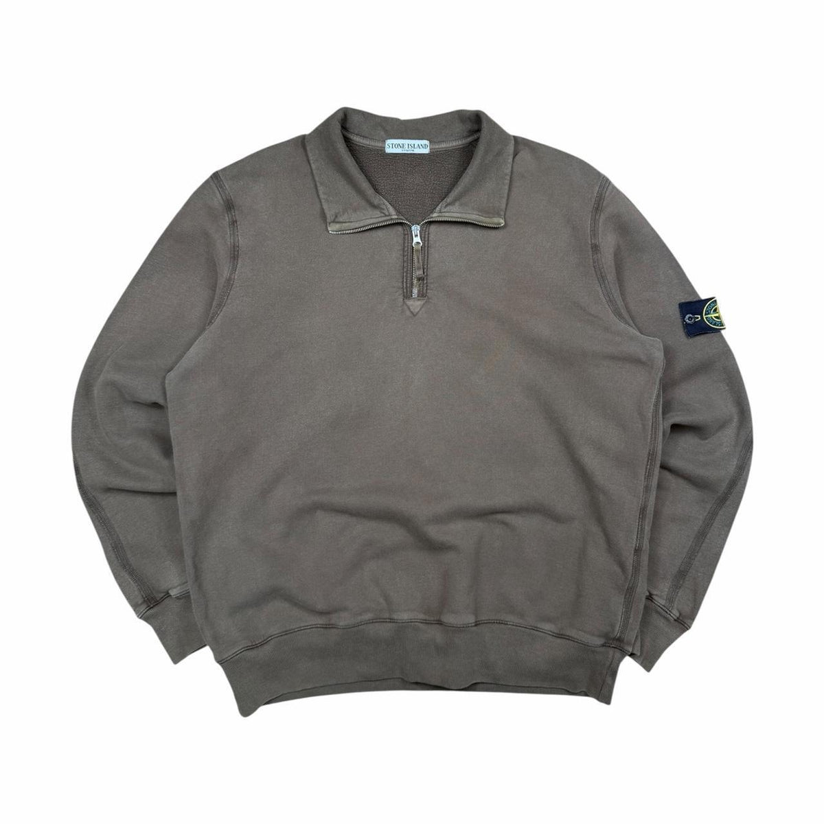 00’s Stone Island Quarter Zip Jumper (L)