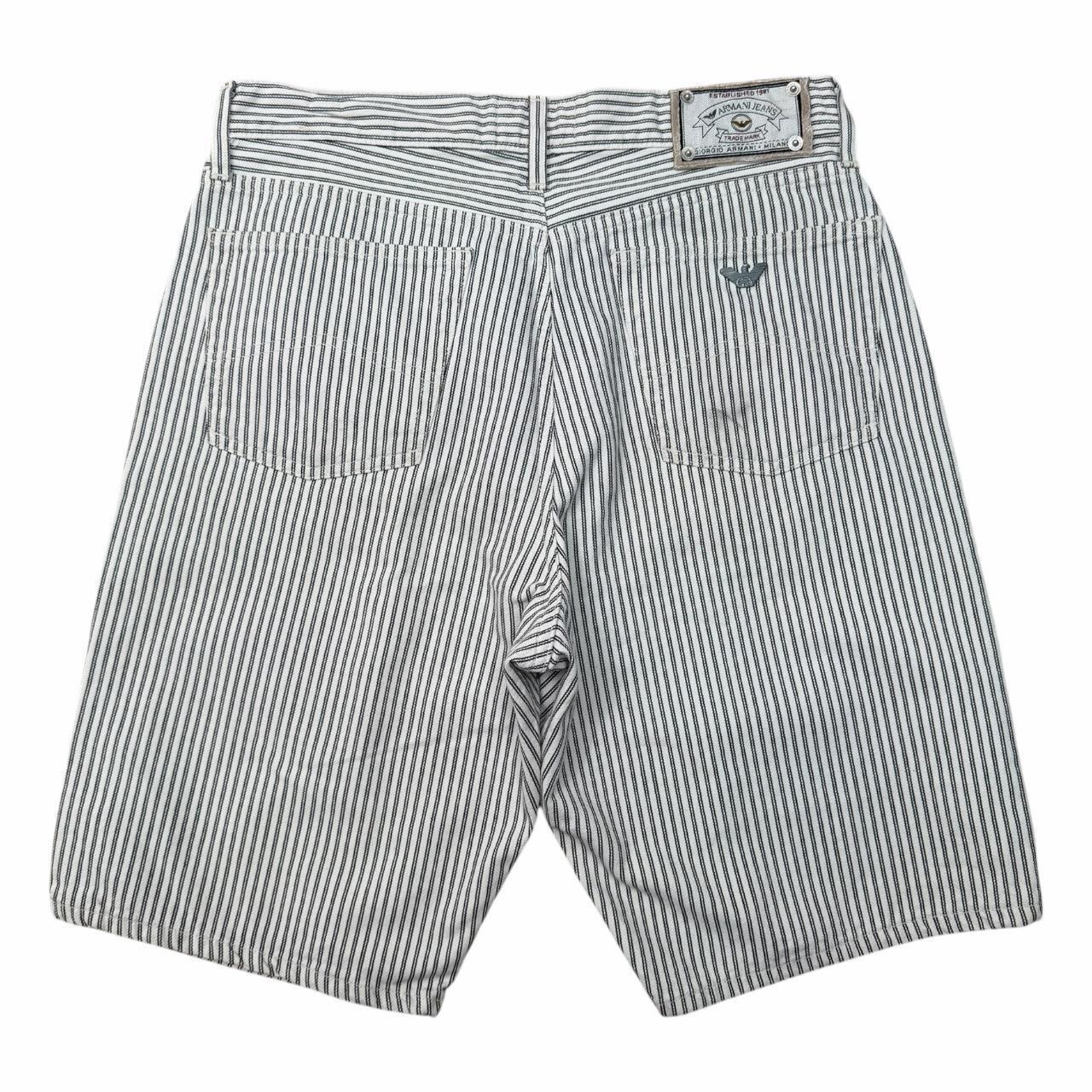 Armani Jeans Pinstripe Shorts (32”)