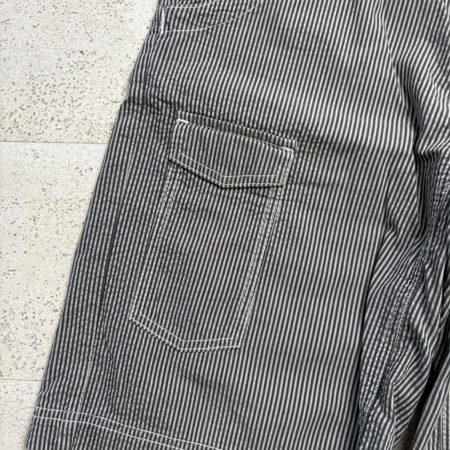 Armani Jeans Pinstripe Shorts (30”)