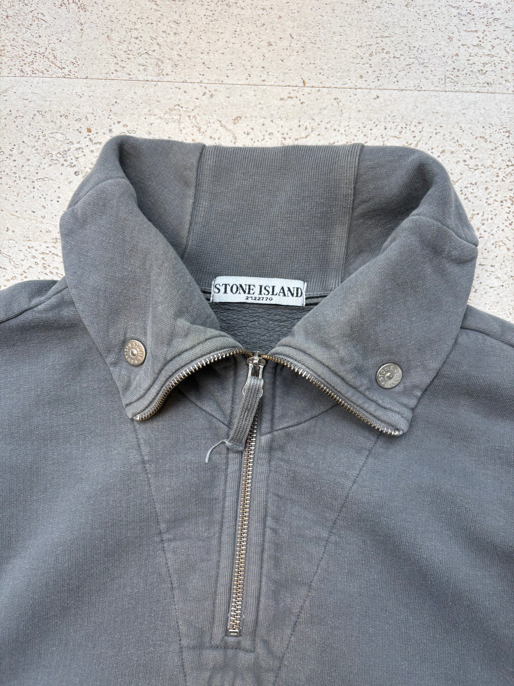 00’s Stone Island Quarter Zip (L)