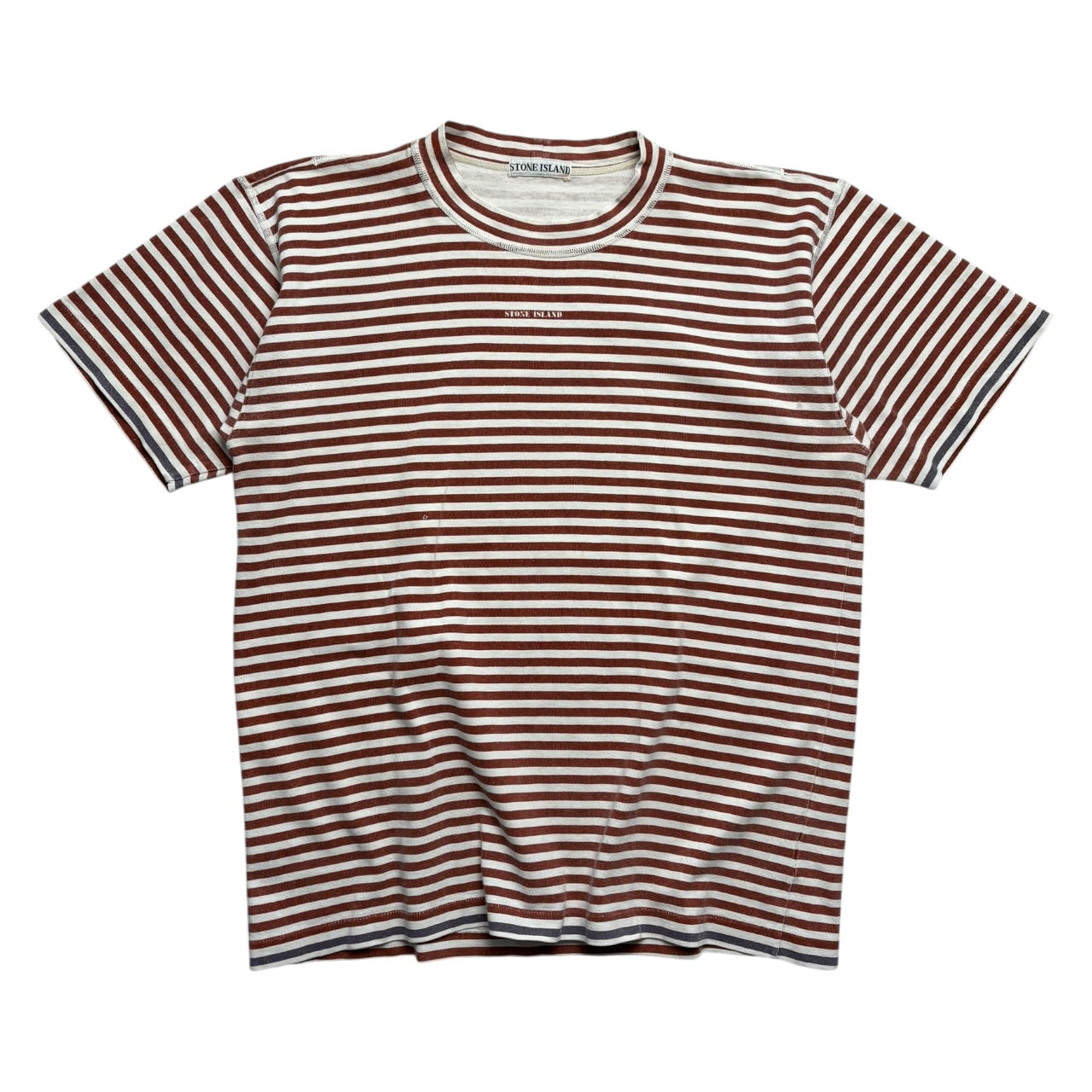 90’s Stone Island Striped T-Shirt (M)