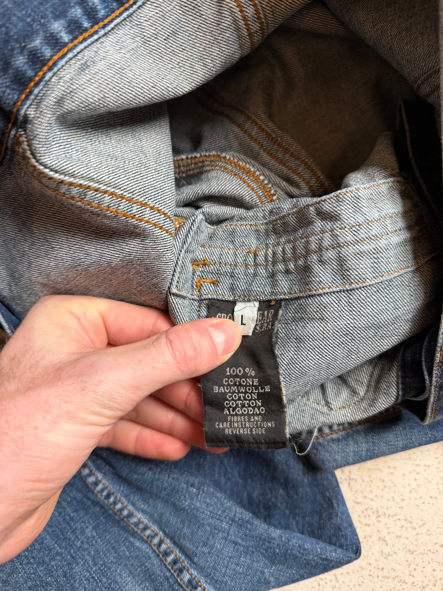 Stone Island Denim Jacket (L)
