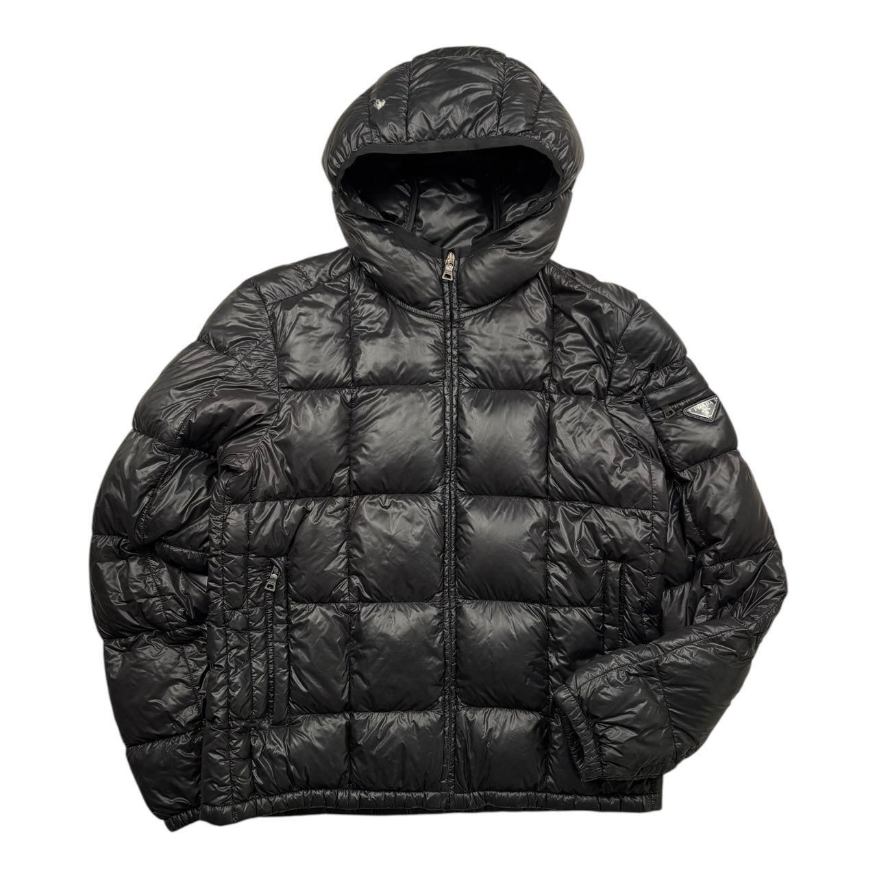 Prada Square Stitch Puffer Jacket (M)