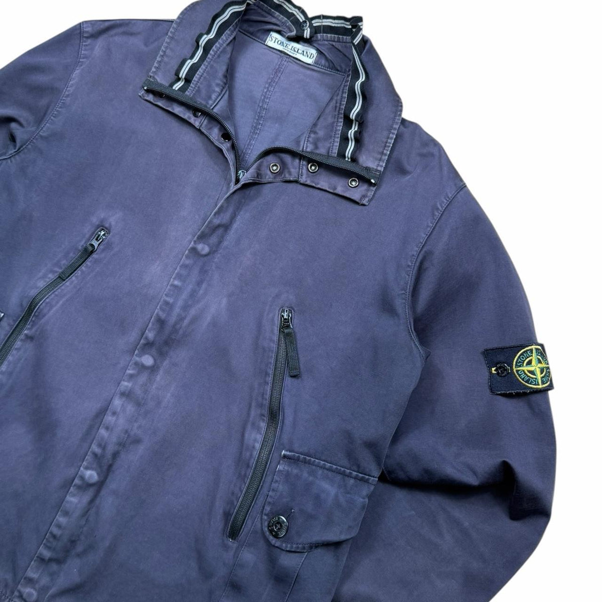 00’s Stone Island Raso Gommato Jacket (L)