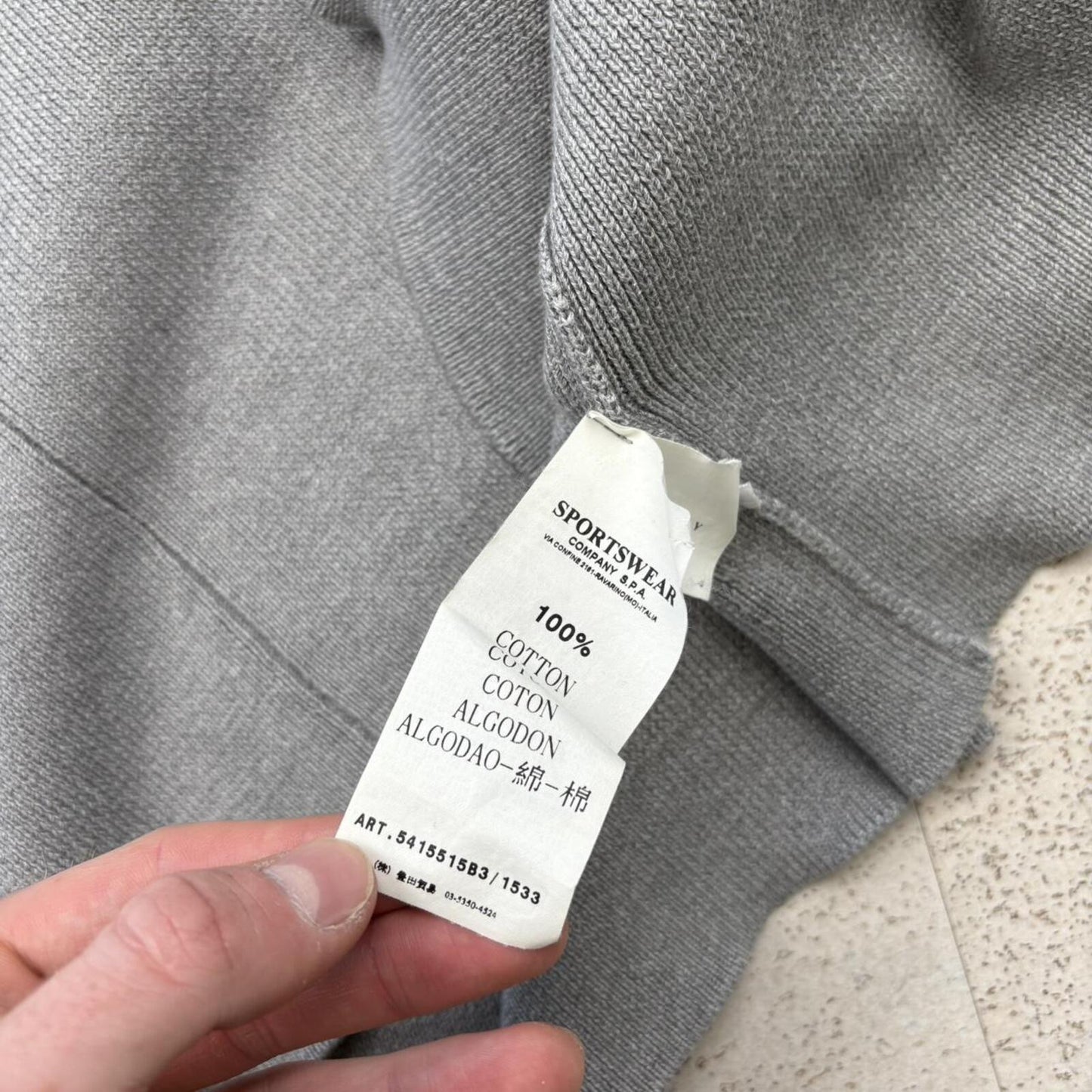 00’s Stone Island Knit Jumper (L)