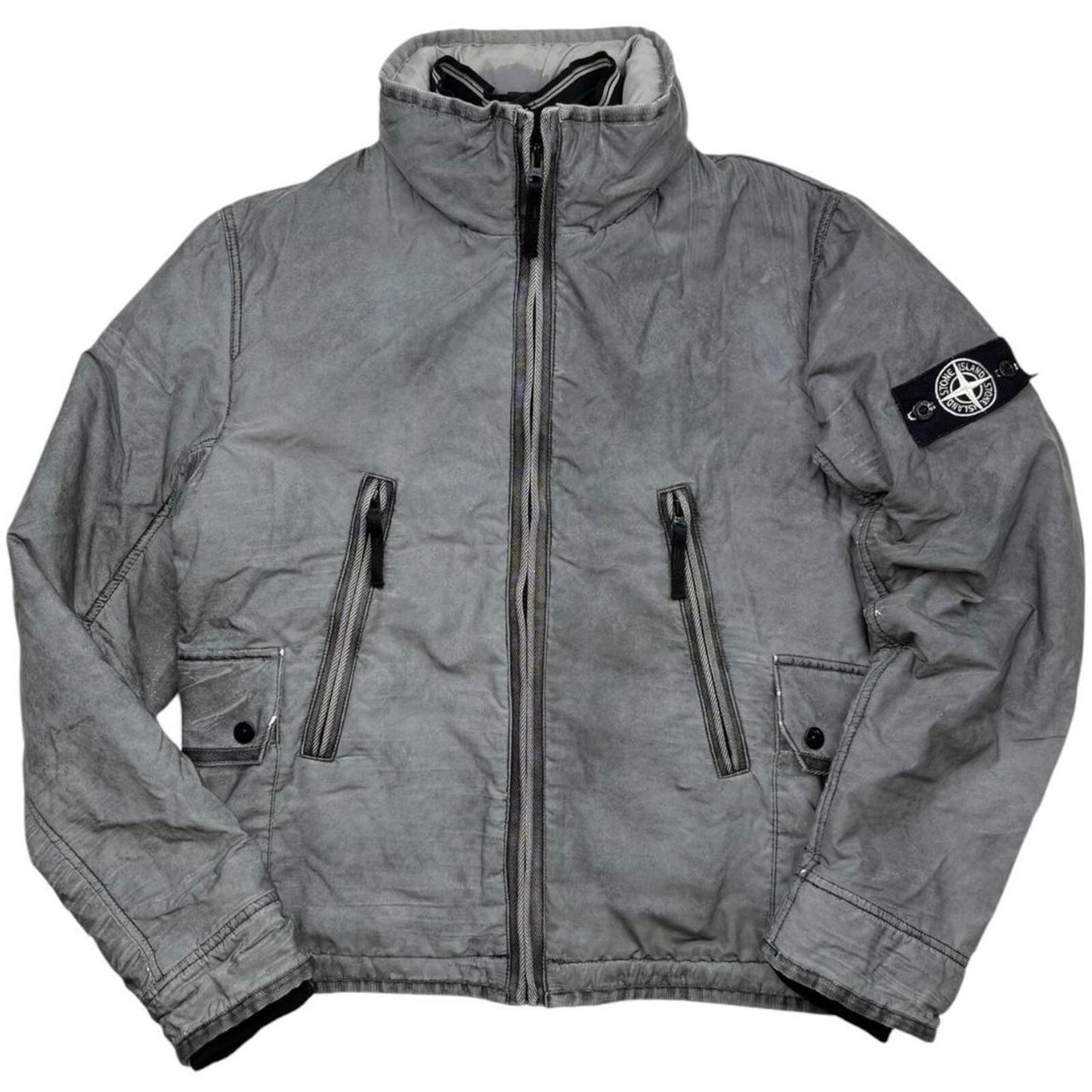 00’s Stone Island Liquid Reflective Jacket (S)