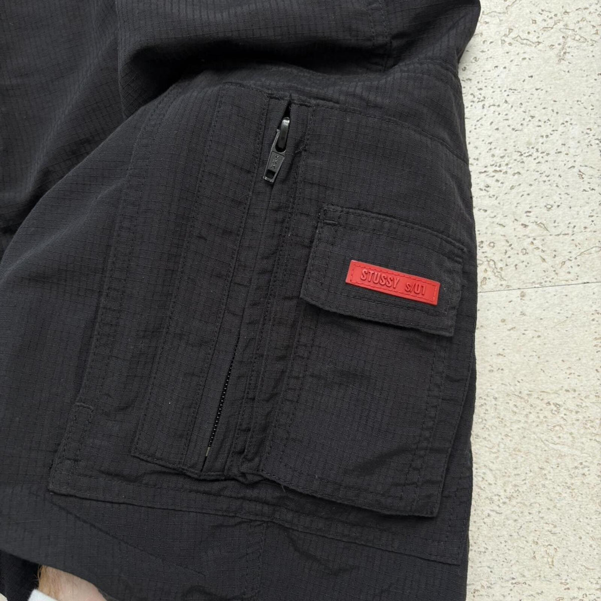 90’s Stussy Cargo Shorts (36”)