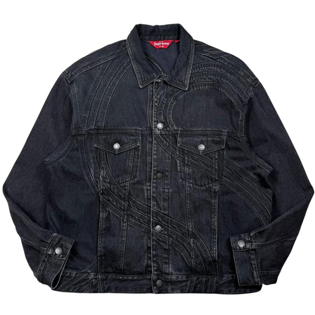 Supreme S Logo Denim Jacket (M)
