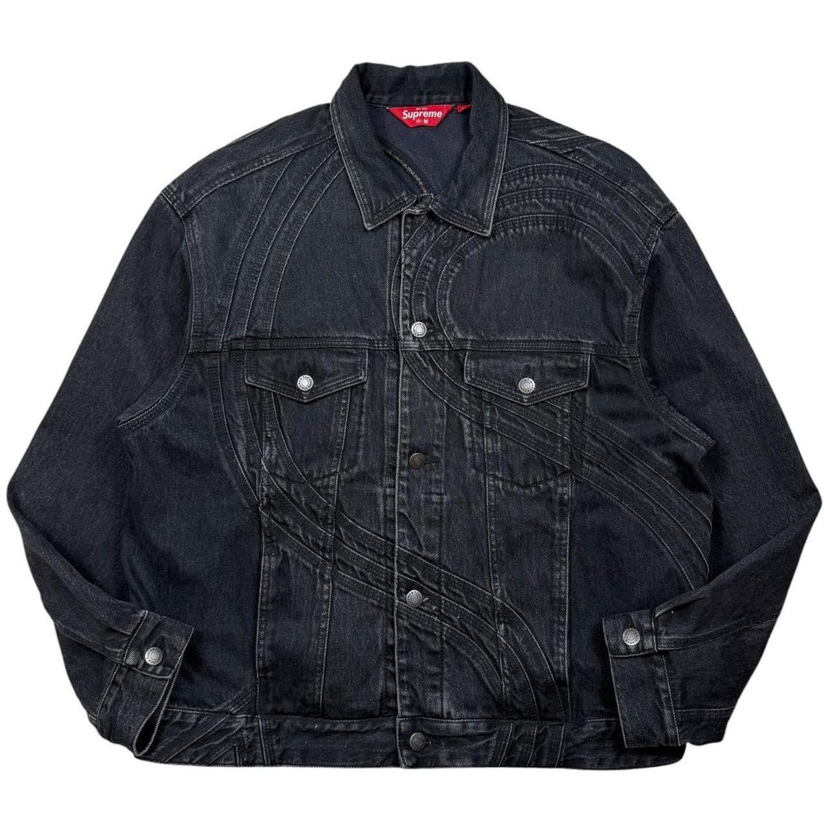 Supreme S Logo Denim Jacket (M)