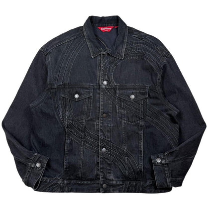 Supreme S Logo Denim Jacket (M)