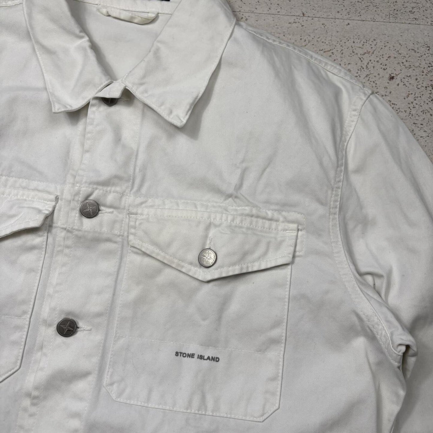 Stone Island Denim Jacket (XL)
