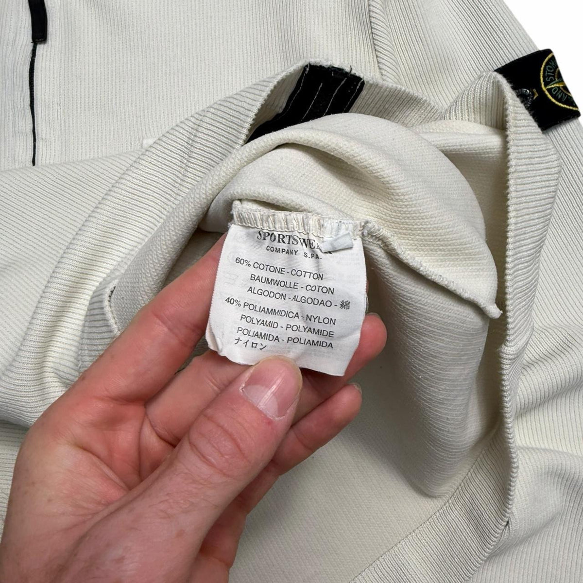 00’s Stone Island Zip Jumper (L)