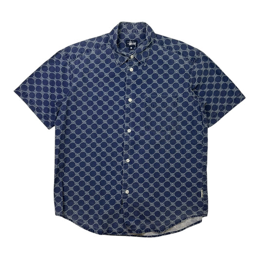 Vintage Stussy Monogram Shirt (S)