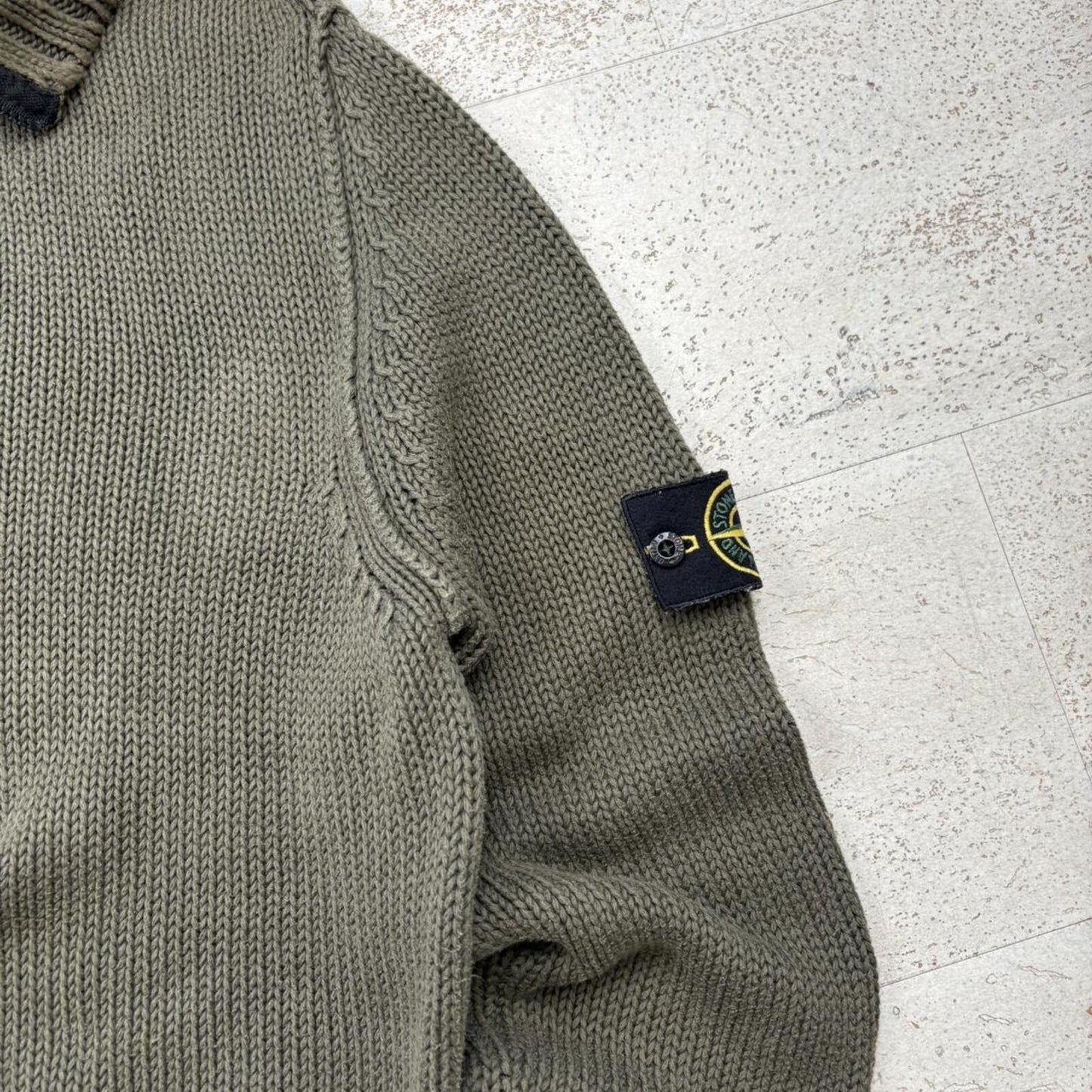 00’s Stone Island Knit Jumper (L)