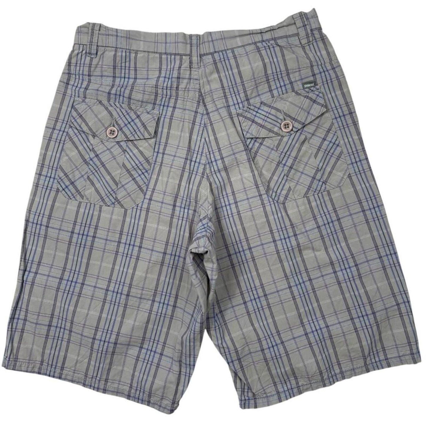 00’s Stussy Plaid Shorts (30”)