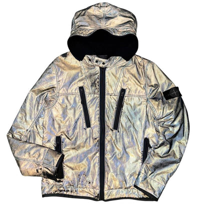 00’s Stone Island Liquid Reflective Jacket (M)