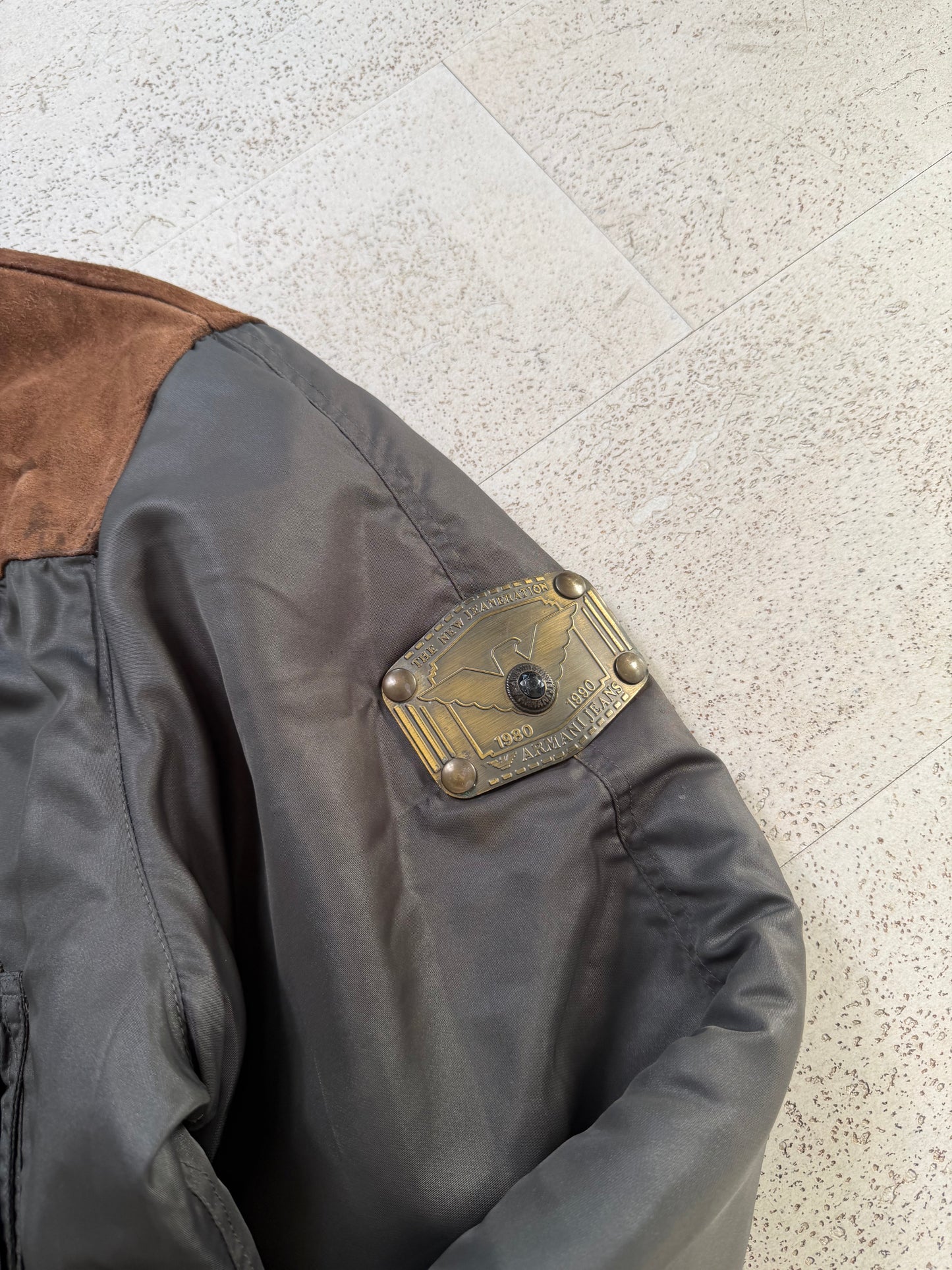 90’s Emporio Armani Bomber Jacket (L)
