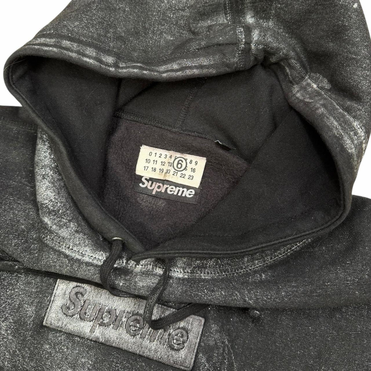 Supreme x Maison Margiela Box Logo Hoodie (XL)