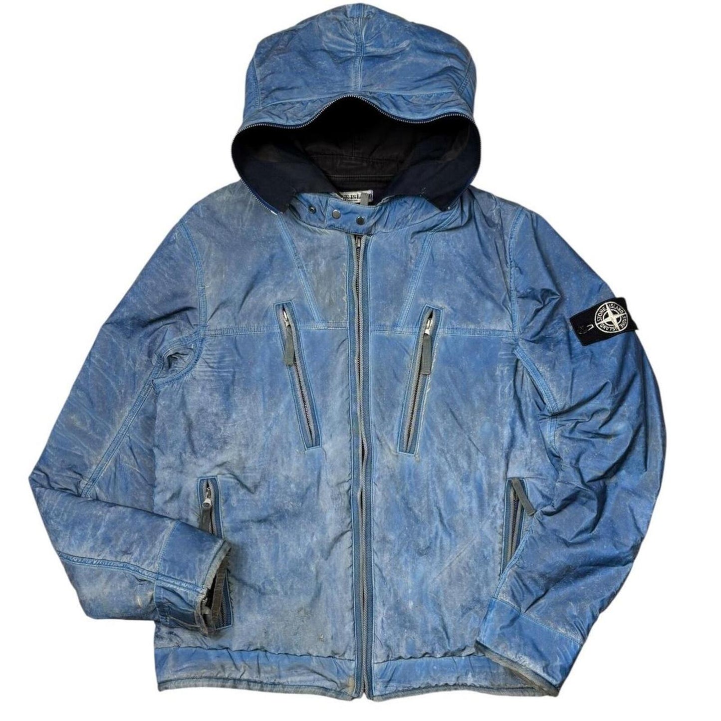 00’s Stone Island Liquid Reflective Jacket (M)