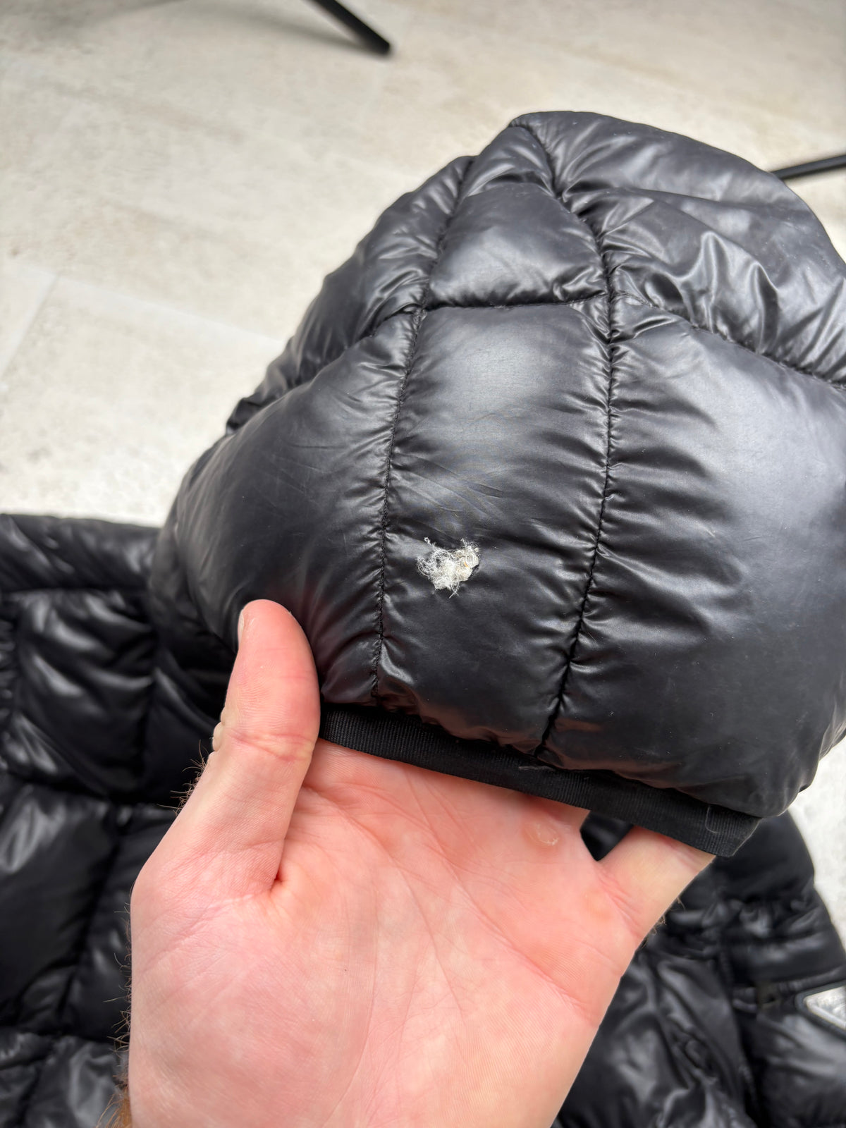 Prada Square Stitch Puffer Jacket (M)