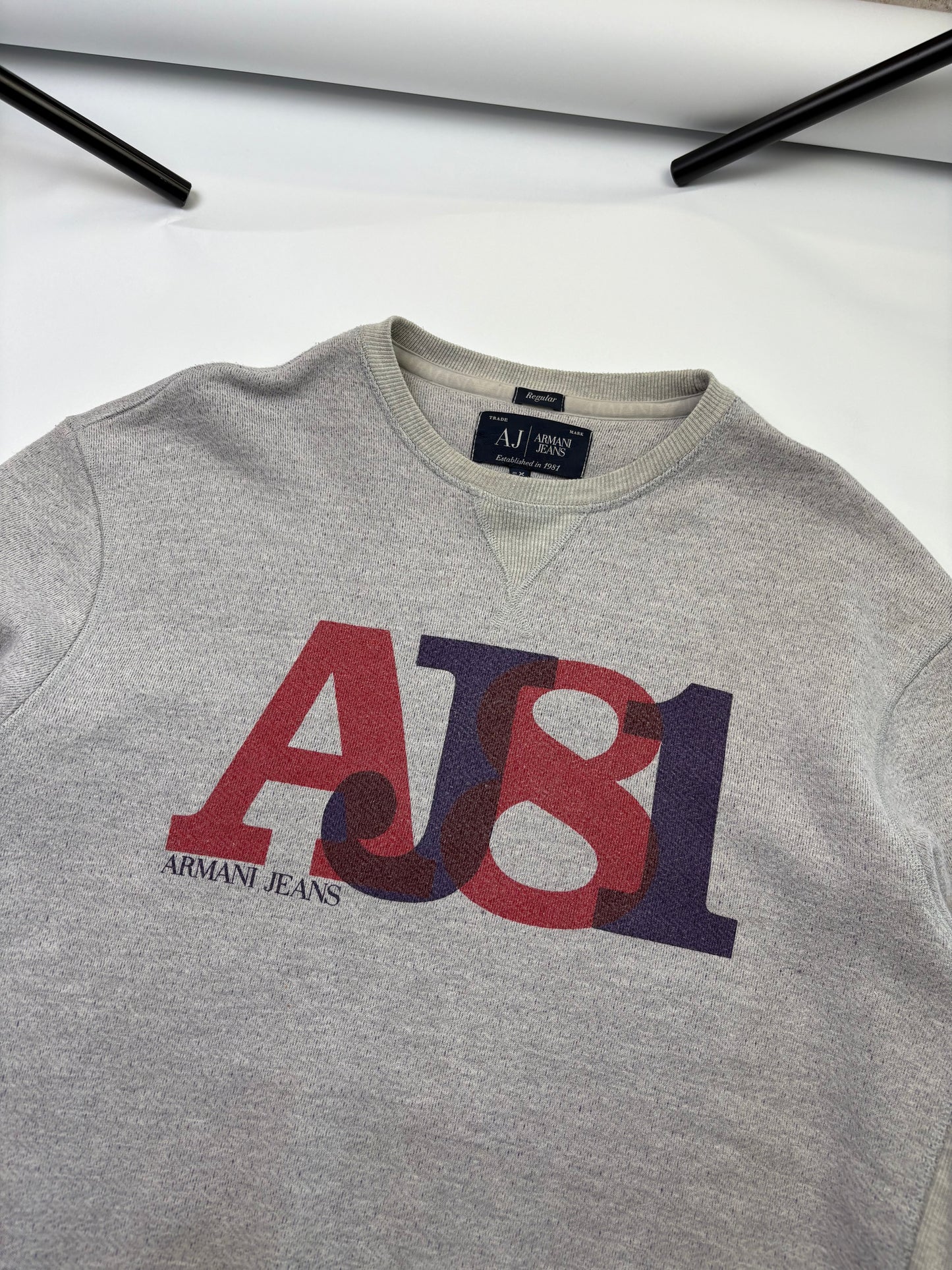 Vintage Armani Jeans Sweatshirt (XL)